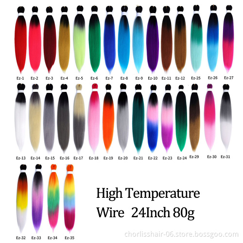 Wholesale Ombre Prelooped Passion Twist Water Wave Hair Synthetic Crochet Hair Braids Natural Passion Spring Twist For African